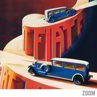 Image 2 of Fiat | Giuseppe Riccobaldi - 1928 | Event Poster | Vintage Poster