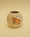 ‘Mocha’ flower small vase