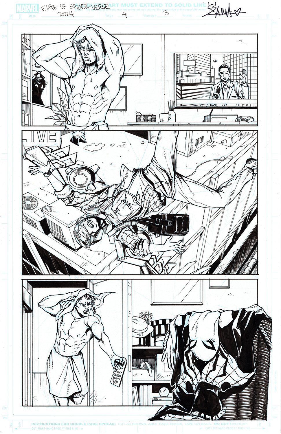 Image of Edge of Spider-Verse (2024) #3 [Web-Weaver] Page 3