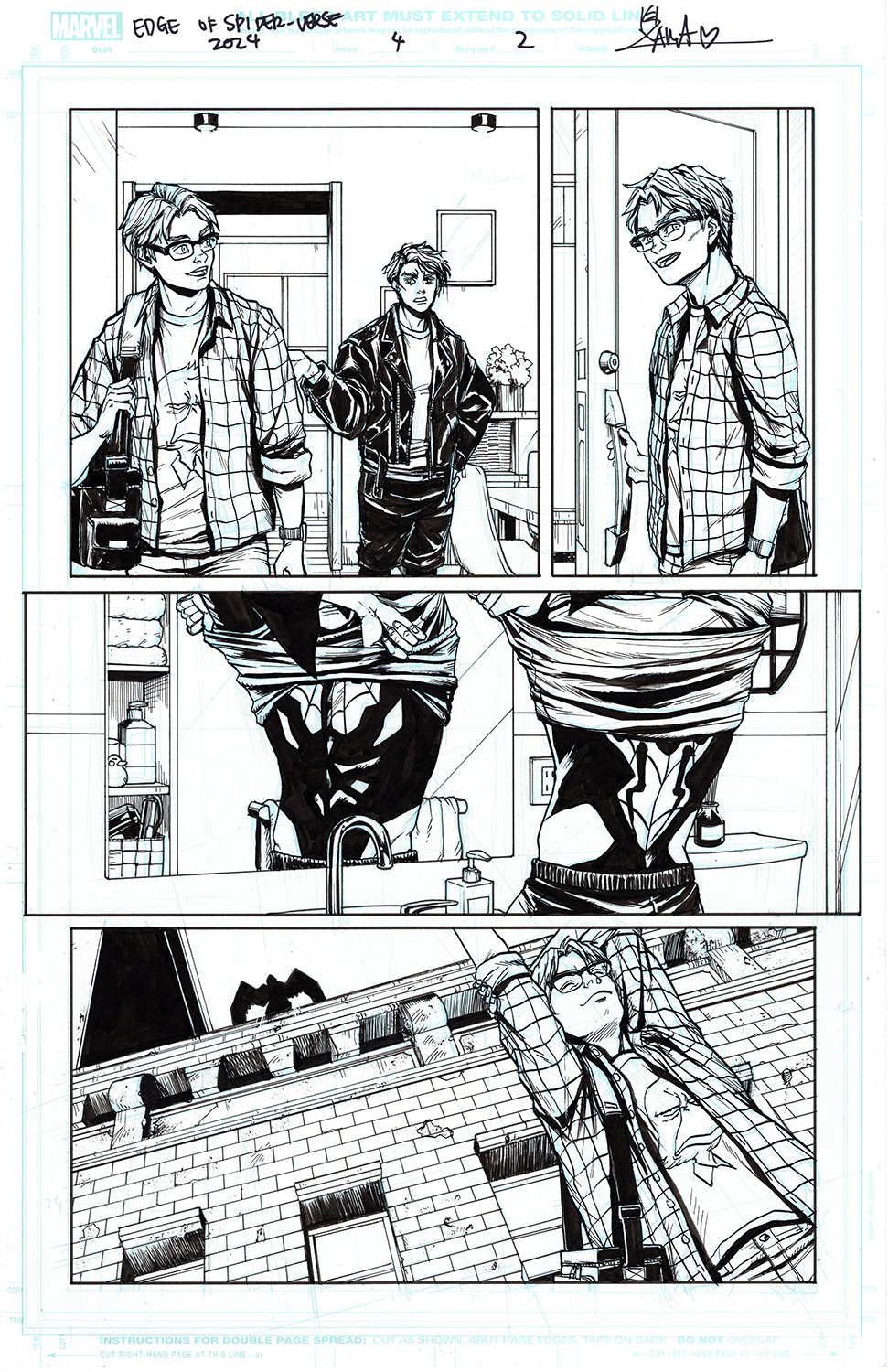 Image of Edge of Spider-Verse (2024) #3 [Web-Weaver] Page 2