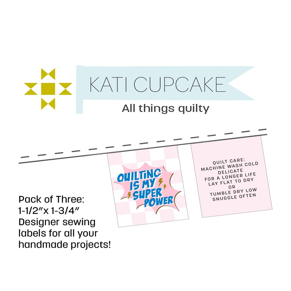 Image of Super Power - Quilty Labels