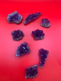 Image of LOT DE MINI GÉODE AMETHYSTE