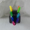 Black Colorful Stegosaurus