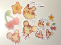 Image 2 of Sweet Banana Dreams sticker set