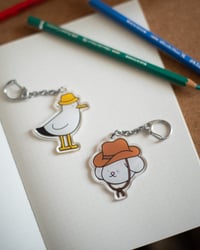 Image 1 of Dog / Bird Keychain