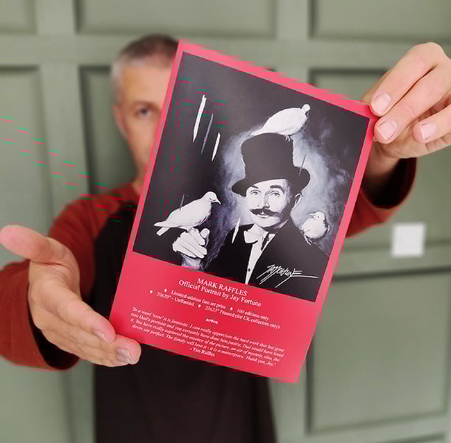 <b>Mark Raffles</b><br>Official Limited-Edition Giclée