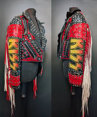 Image 10 of KISS STRUTTER RED FRINGED JACKET