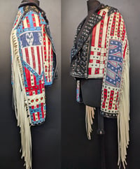 Image 10 of KISS PSYCHO CIRCUS FRINGED JACKET