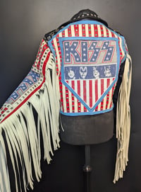 Image 9 of KISS PSYCHO CIRCUS FRINGED JACKET