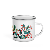 Image 2 of Berries Enamel Mug