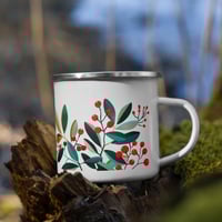 Image 5 of Berries Enamel Mug