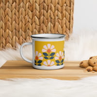 Image 4 of Yellow Enamel Mug