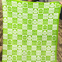 Image 4 of PREORDER - Splatty Checkered Blanket