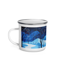 Image 1 of Woodland Enamel Mug