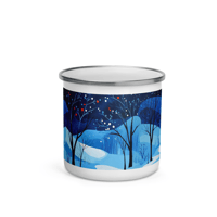 Image 2 of Woodland Enamel Mug