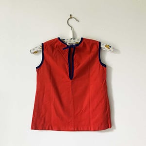 Image of Blouse 2/3 ans oiseau années 70 stock neuf