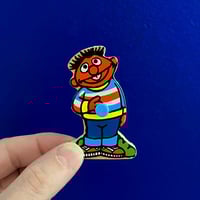 Image 3 of Puzzle bois Rue Sésame Jumbo années 80