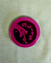 The Slits "leg" 38mm badge