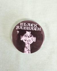 Black Sabbath "Headless Cross" 38mm badge