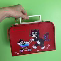 Image 3 of Valise en carton chats années 50/60