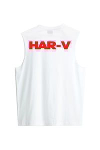 Image 2 of MUSCLE VEST WHITE