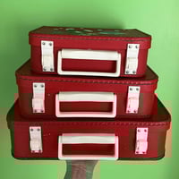 Image 7 of Valise en carton oursons années 50/60
