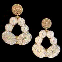 DREAM GLITTER Triangulus Earring - Crystal