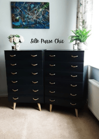 Image 1 of Pair of Meredew Tallboys chest of Drawers.