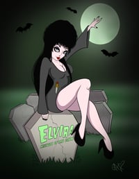 Elvira Mistress of the Dark Print