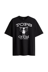 Image 1 of  GYM TEE BLACK