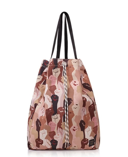 Image of 6- Mochila estampada puños