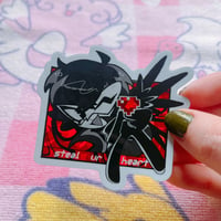 PATREON Joker Steal ur Heart Sticker 