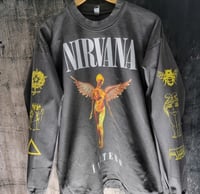 Image 1 of Nirvana Utero Long Sleeve in Black