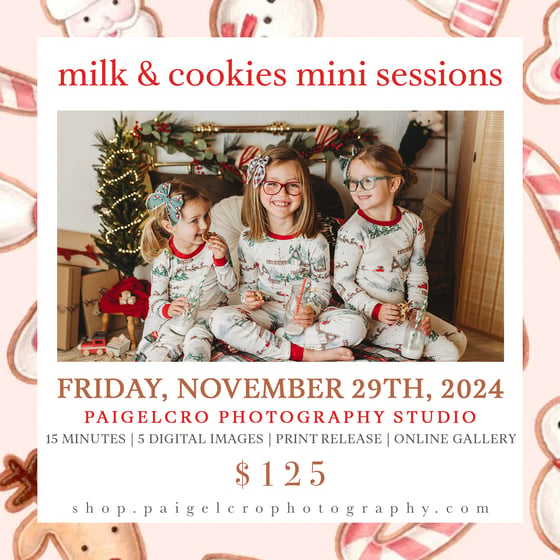 Image of Milk & Cookies Mini Session - DAY 3