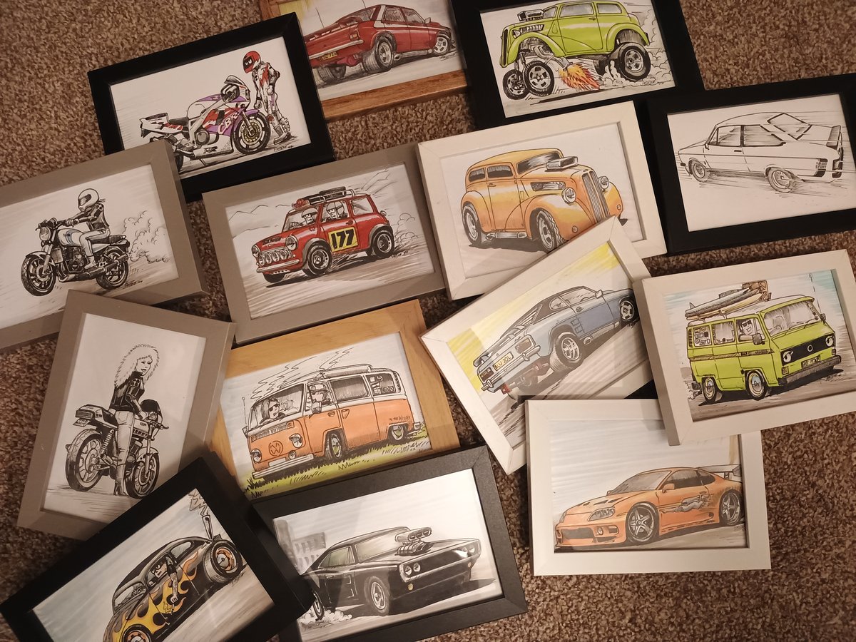 Image of Custom Car Cartoons