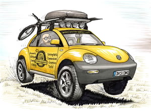 Image of Custom Car Cartoons