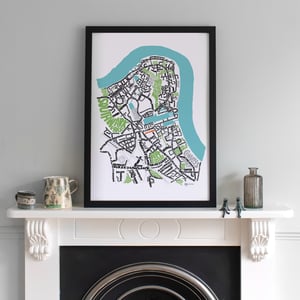 Image of Surrey Quays & Rotherhithe Type Map