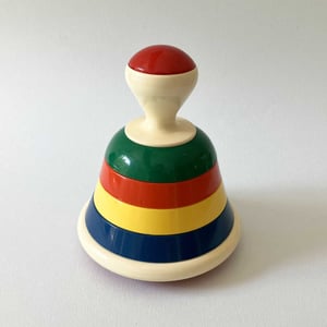 Image of Hochet cloche Ambi Toys années 70 avec boîte