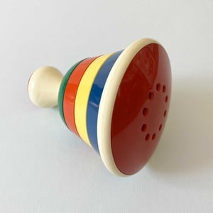 Image of Hochet cloche Ambi Toys années 70 avec boîte