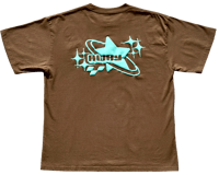 Image 2 of Brown Emblem T-Shirt | Puff Logo 