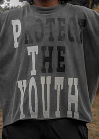 Image 1 of PANIC 21 “PTY” Oversized Heavyweight Tee
