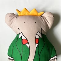 Image 3 of Grand coussin Babar stock neuf années 70
