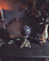 Image 1 of Lepidolite crystal ball