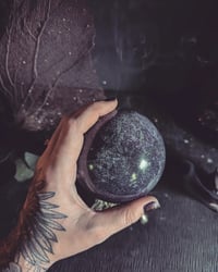 Image 3 of Lepidolite crystal ball