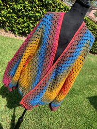 Image 1 of Custom Oversized Crochet Cardigan (read description)