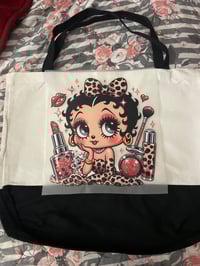 Image 1 of BETTY BOOP  different prints BIG TOTE BAG