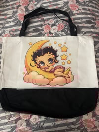 Image 3 of BETTY BOOP  different prints BIG TOTE BAG