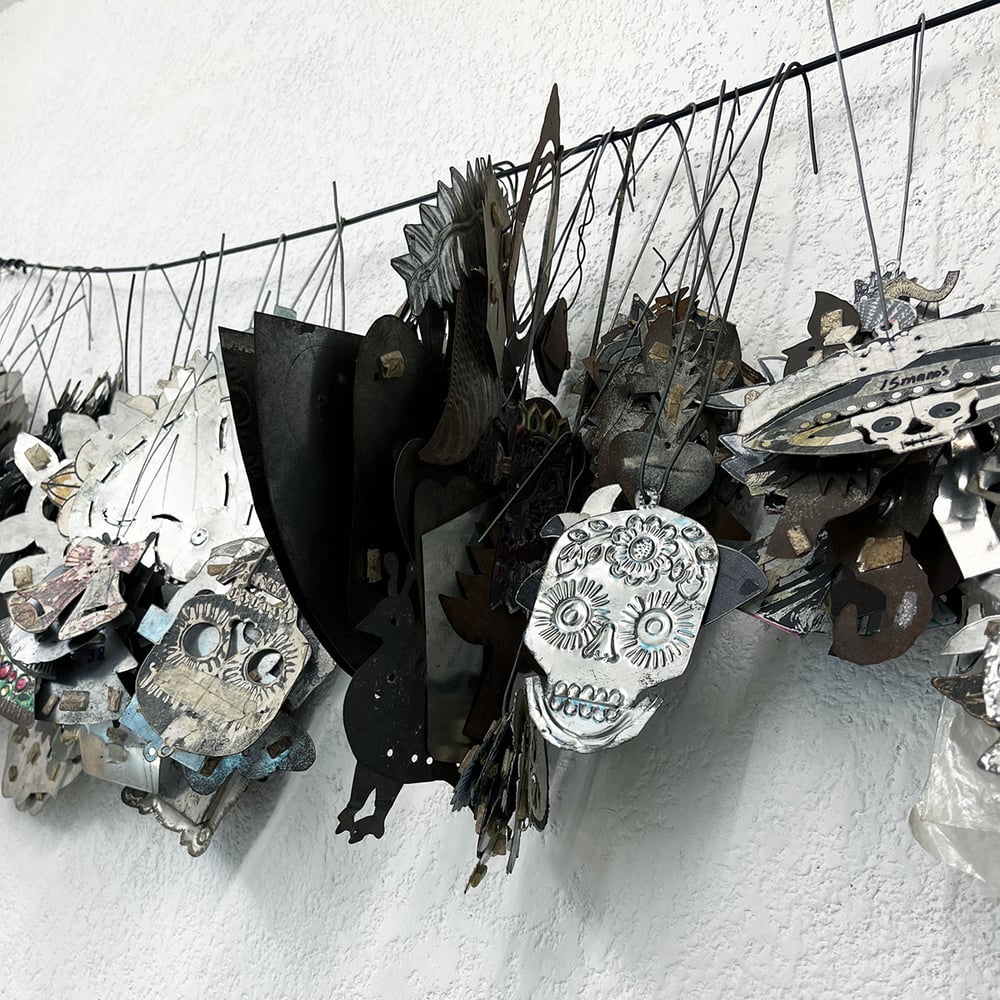 Image of Weathered Tin Sconce