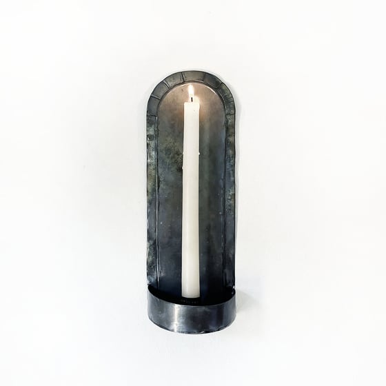 Image of Weathered Tin Sconce