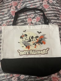 Image 6 of HALLOWEEN CUTE PRINT TOTE BAGS 